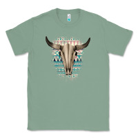 Sage Western Aztec Bull Skull Classic Tee - Bettercallsaul