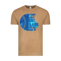 Vintage Camel I Know I Play Like A Girl Try To Keep Up Softball Vintage Tee - Bettercallsaul