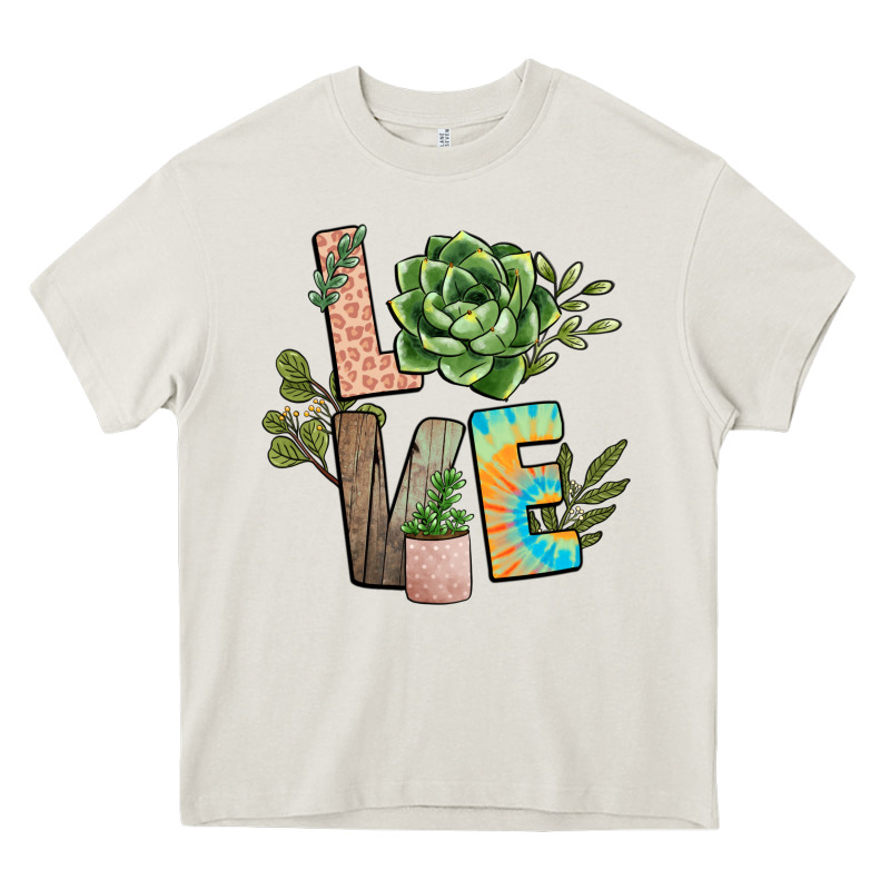 Plant Love Heavy Core Tee by NancyCooperArtShop | Teevron