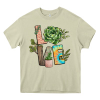 Mossy plant love Heavy Core Tee - NancyCooperArtShop