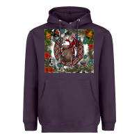 Rodeo Santa Heavyweight Hoodie | Teevron