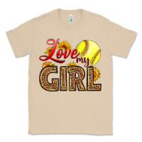 Mushroom Love My Girl Softball Classic Tee - LillyAllenDesigns