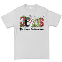 Dove Grey jesus the reason for the season Premium Tee - MaliasSmallBusiness