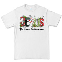 White jesus the reason for the season Premium Tee - MaliasSmallBusiness