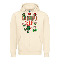 Sandshell Daddy Elf Zipper Hoodie - BundleAndBundleShop