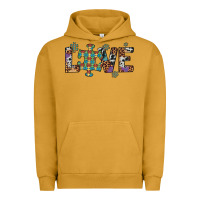 Pigment Peanut Butter love autism awareness leopard cowhide Urban Hoodie - Artiststas