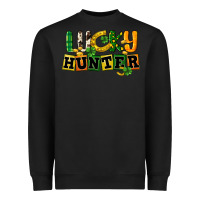 Black Lucky hunter St. Patrick's Day Heavyweight Sweatshirt - CowGirlArtShop