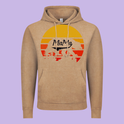 Mama Bear Vintage Hoodie Designed By Bettercallsaul
