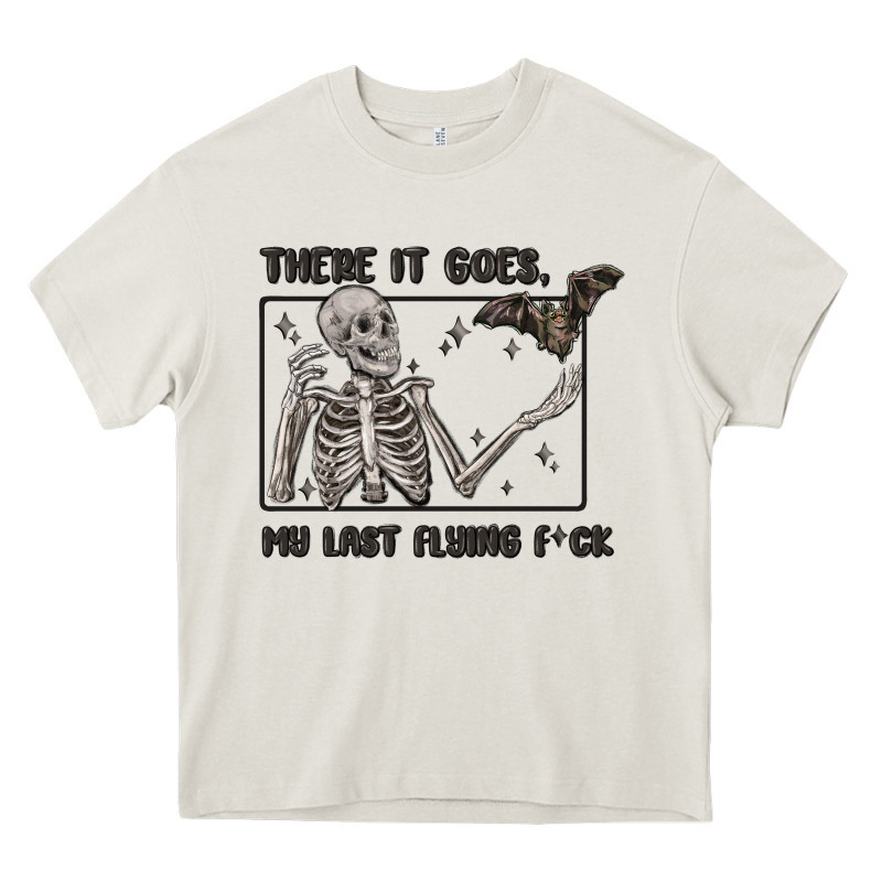 There It Goes My Last Flying Fck Heavy Core Tee by MaliasSmallBusiness | Teevron
