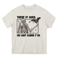 Cream there it goes my last flying fck Heavy Core Tee - MaliasSmallBusiness