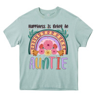 Arona happiness is being an auntie Heavy Core Tee - JahusDesignShop
