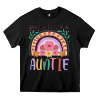 Black happiness is being an auntie Heavy Core Tee - JahusDesignShop