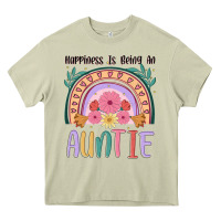 Mossy happiness is being an auntie Heavy Core Tee - JahusDesignShop