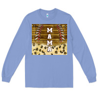 Colony Blue mama baseball sippy cup Long Sleeve Tee - TumblerDesignByShophia