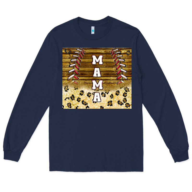 Mama Baseball Sippy Cup Long Sleeve Tee by TumblerDesignByShophia | Teevron