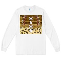 White mama baseball sippy cup Long Sleeve Tee - TumblerDesignByShophia