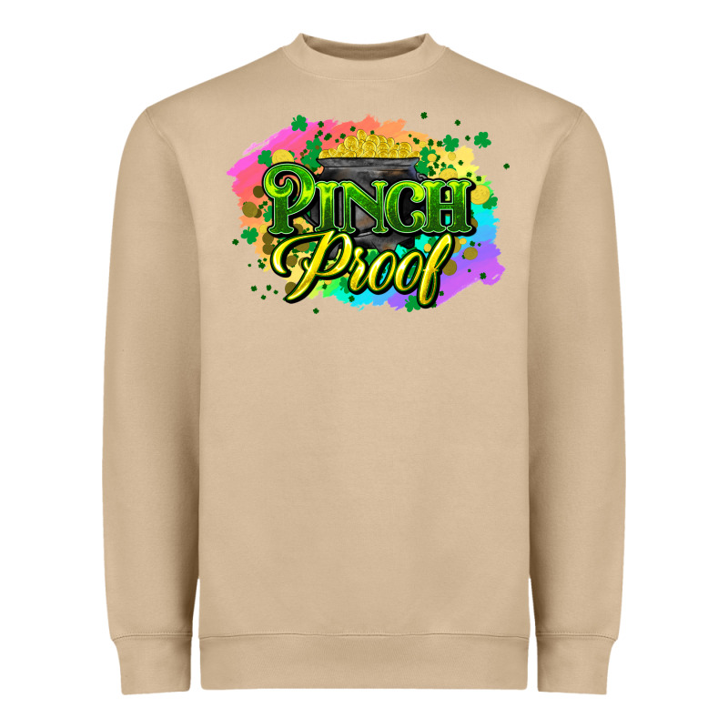 Pinch Proof St. Patrick's  Day Heavyweight Sweatshirt by HowdyJamesFarm | Teevron