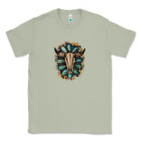 Matcha Western Gemstone Bull Skull Classic Tee - Bettercallsaul