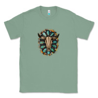 Sage Western Gemstone Bull Skull Classic Tee - Bettercallsaul