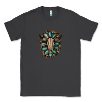 Smoke Western Gemstone Bull Skull Classic Tee - Bettercallsaul