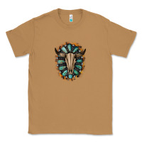 Western Gemstone Bull Skull Classic Tee | Teevron