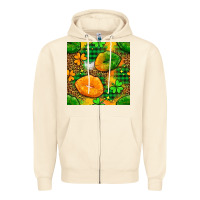 Sandshell Irish lips seamless pattern digital paper Zipper Hoodie - BundleAndBundleShop