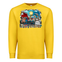 Lemon Happy Easter Premium Sweatshirt - CowhideDigitalArt