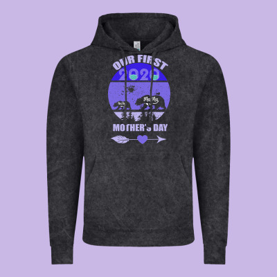 Our First Baby Mama Mother S Day Vintage Hoodie Designed By Bettercallsaul