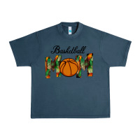Midnight Navy Basketball Mom Urban Heavy Tee - Bettercallsaul