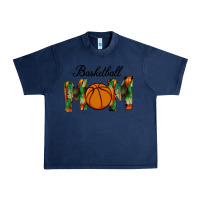 Navy Basketball Mom Urban Heavy Tee - Bettercallsaul