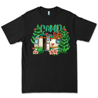 Black camp life Premium Tee - MaliasSmallBusiness