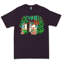 Plum camp life Premium Tee - MaliasSmallBusiness