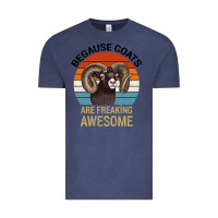 Vintage Denim Because Goats Are Freaking Awesome Vintage Tee - Bettercallsaul