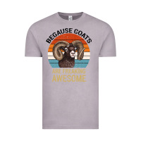 Vintage Zinc Because Goats Are Freaking Awesome Vintage Tee - Bettercallsaul