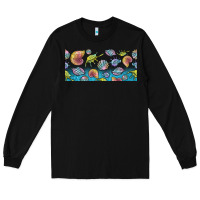 Black sea shells Long Sleeve Tee - TumblerDesignByShophia