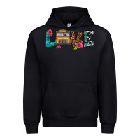 Black love school bus Urban Hoodie - Artiststas