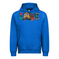 Cobalt love school bus Urban Hoodie - Artiststas