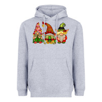 Heather Grey Elf Gnomes Heavyweight Hoodie - CowhideDigitalArt