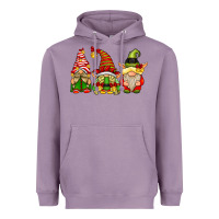 Lavender Elf Gnomes Heavyweight Hoodie - CowhideDigitalArt