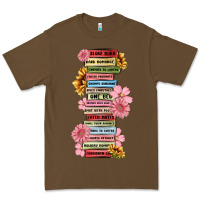 Cacao floral books Premium Tee - MaliasSmallBusiness