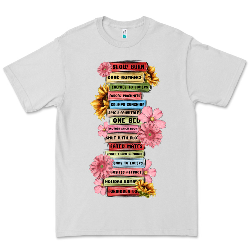 Floral Books Premium Tee by MaliasSmallBusiness | Teevron