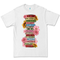 White floral books Premium Tee - MaliasSmallBusiness