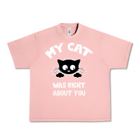 Salmon My Cat Was Right About You Urban Heavy Tee - Bettercallsaul