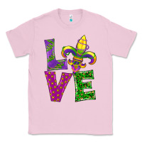 Bubblegum Pink mardi gras love Classic Tee - RanaPortraitStore