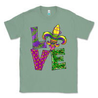Sage mardi gras love Classic Tee - RanaPortraitStore