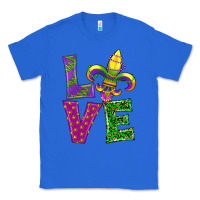 True Royal mardi gras love Classic Tee - RanaPortraitStore
