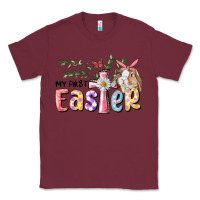 Burgundy My First Easter Bunny Classic Tee - RanaPortraitStore
