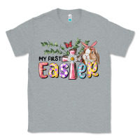 Heather Grey My First Easter Bunny Classic Tee - RanaPortraitStore