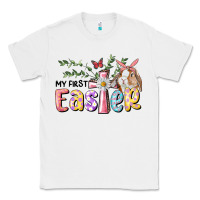 White My First Easter Bunny Classic Tee - RanaPortraitStore