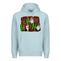 Blue Mist ho ho ho gnomes christmas Premium Hoodie - RanaPortraitStore